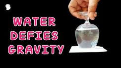 Upside down water experiment